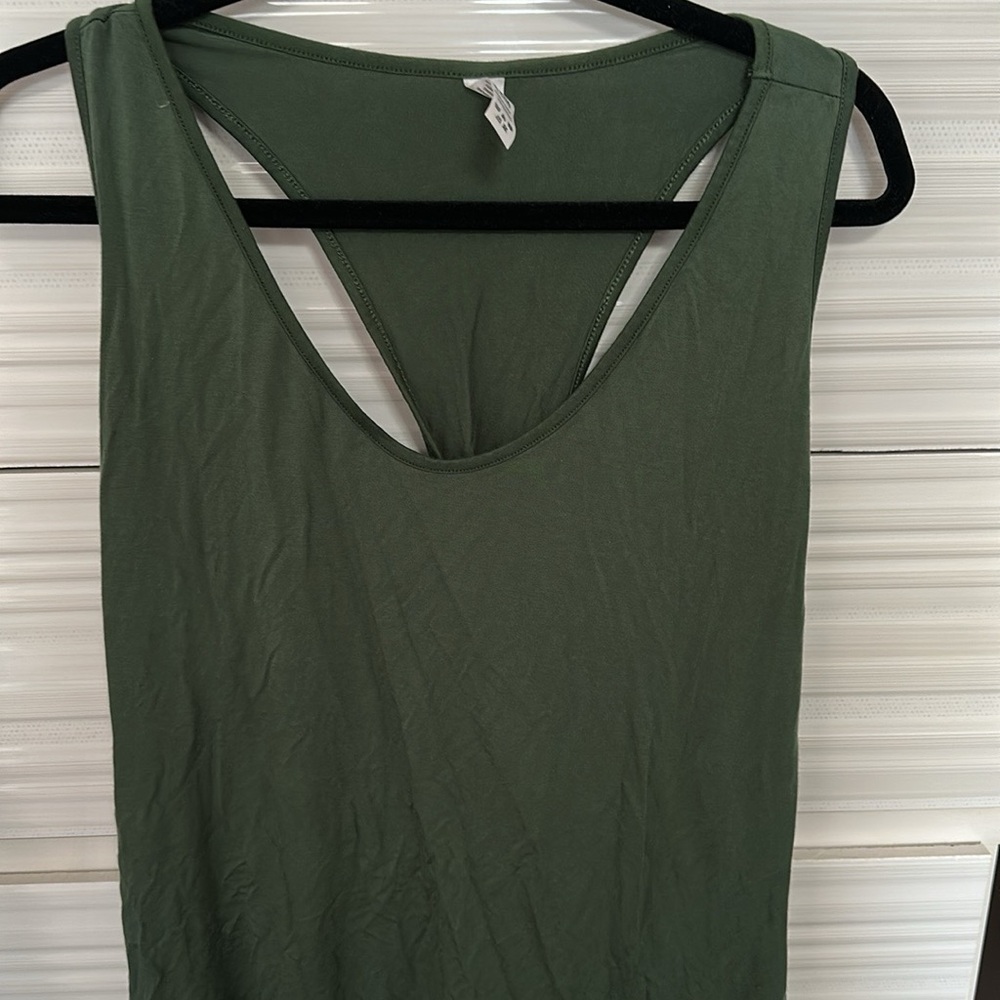 ZYIA Forest Green Tank Top